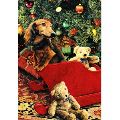 犬のクリスマスカード